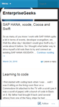 Mobile Screenshot of enterprisegeeks.com